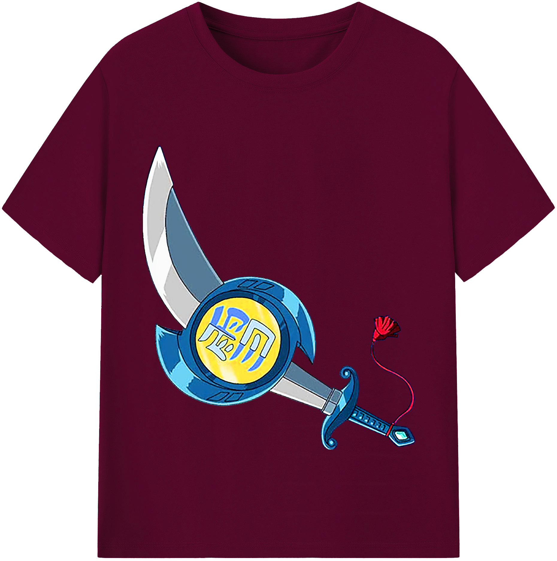 （画像用） 遊☆戯☆王 Yu-Gi-Oh! レディースカジュアルプリントTシャツ（綿100％）